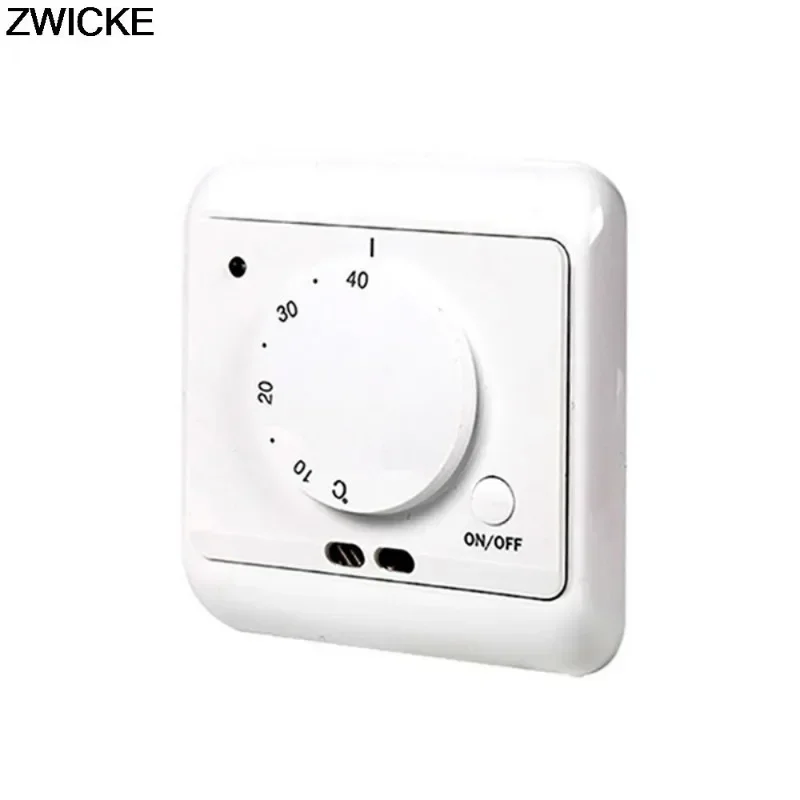 High Power Mechanical Manual Thermostat Control Panel Lntelligent Electric Floor Heating Mechanical Thermostat Switch Thermostat