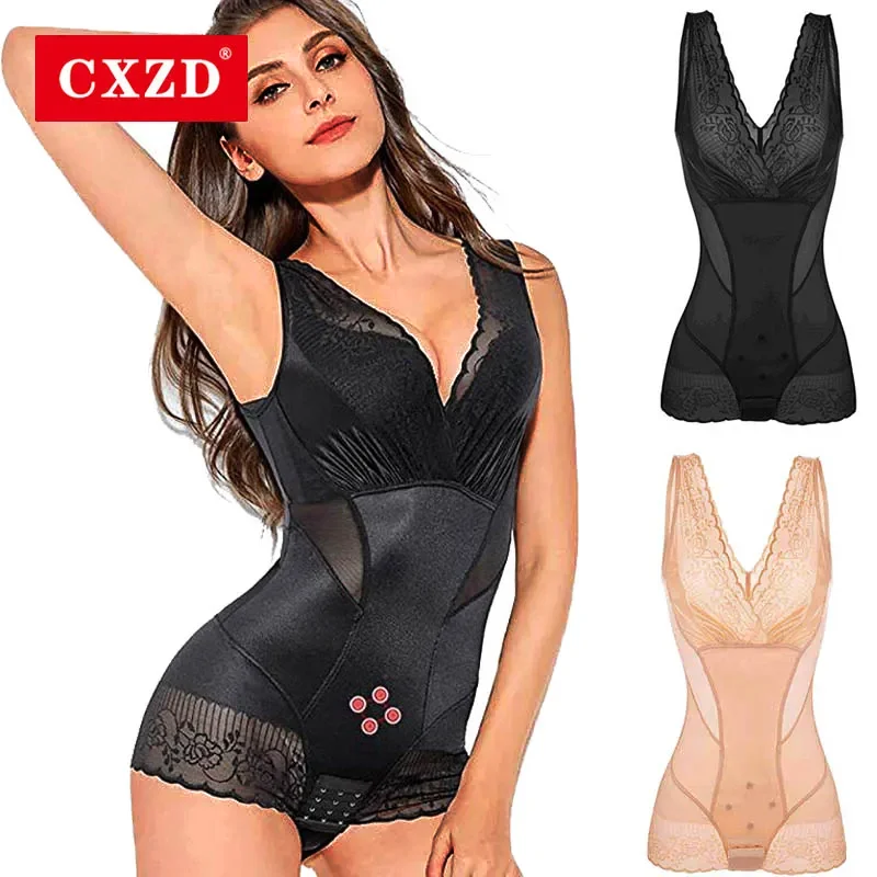 CXZD Women High Waist Panties Bodysuits Shaper Control Pants Clincher Waist Corset Slimming Belt Sexy Corrective Underwear