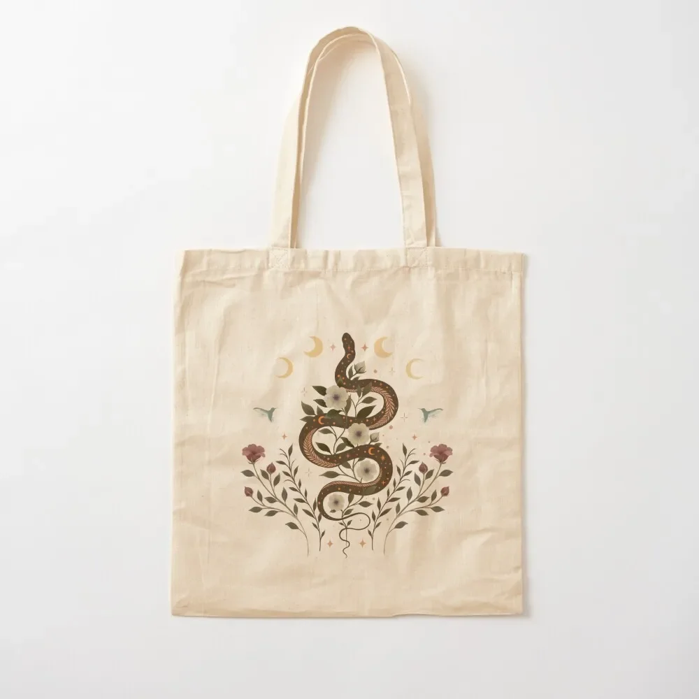 

Serpent Spell-Colour Tote Bag shopper bag women canvas tote bag screen handbag Canvas stote
