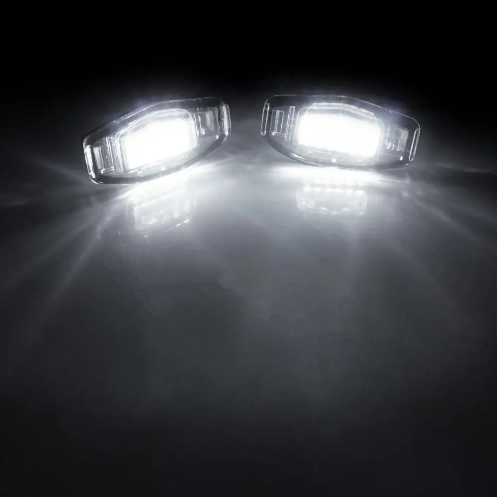 2pcs New White LED License Plate Light Fit Honda Civic Sedan Accord Acura TSX RL - Image 5