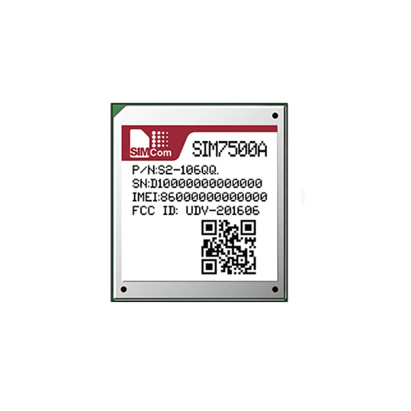 

SIMCOM SIM7500A LTE Cat-1 Module LGA type LTE-FDD B2/B4/B12 UMTS/HSPA+ B2/B5 Variant for North America
