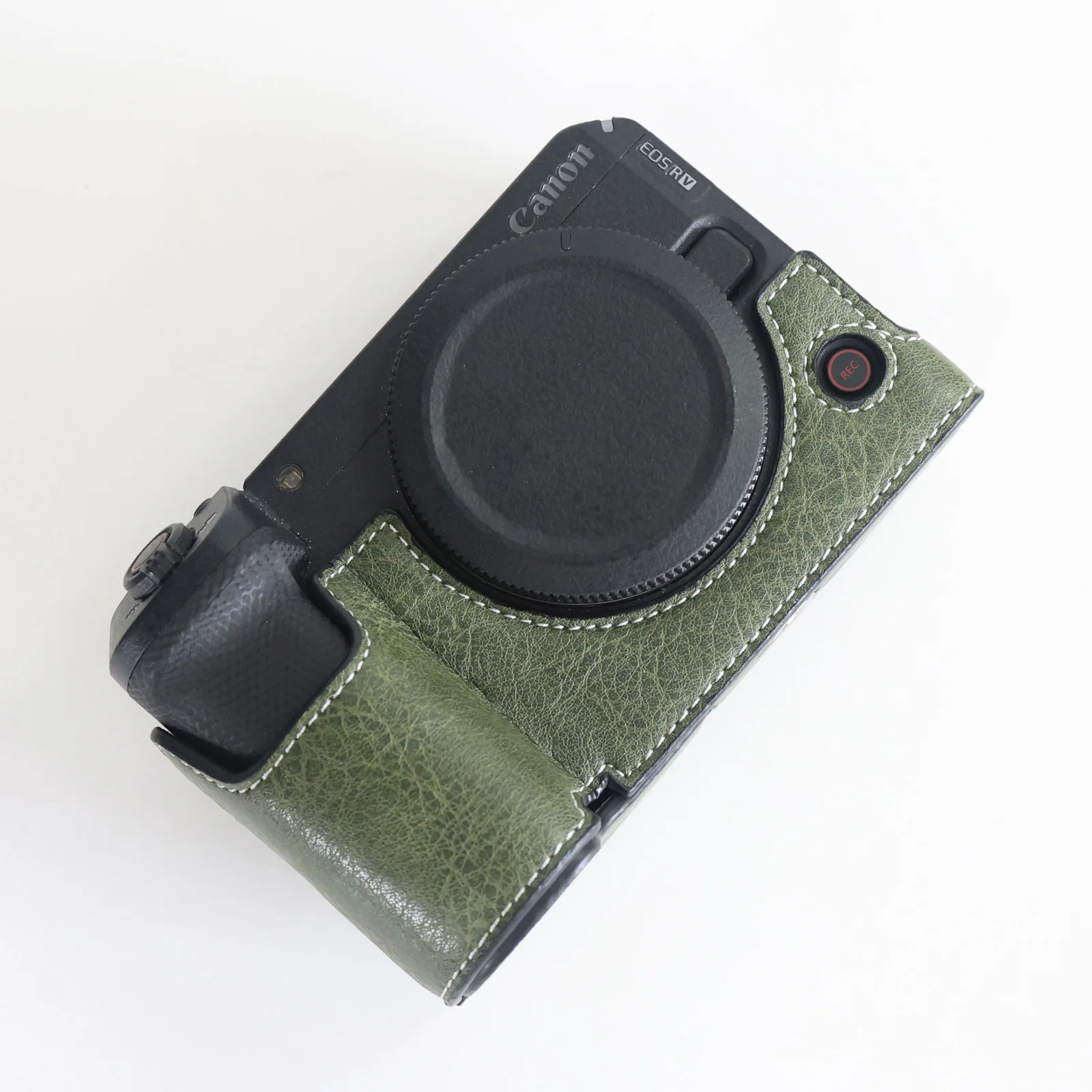 Leather Half Case Grip for Canon Eos R6V Camera Protect Grip