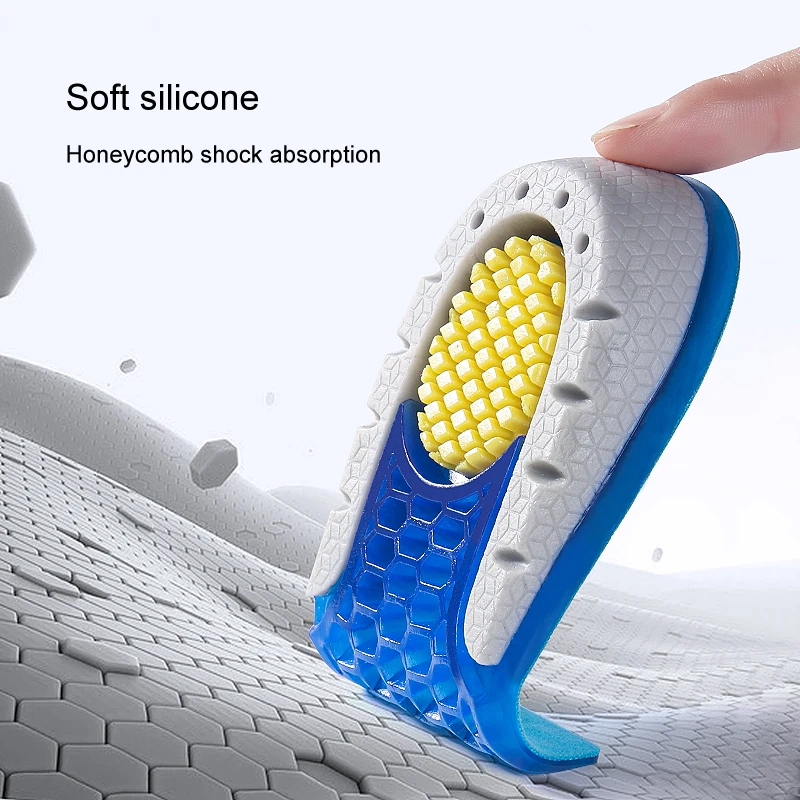 High Quality TPE Heightened Insole Height Increase Half Shoes Pad Men Women Silicone Gel Invisible Growing Heel 1-3cm Lift Soles