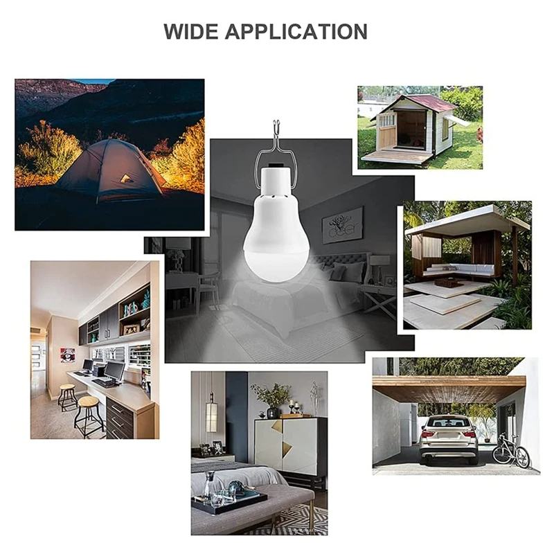 Lumière de secours aste solaire, détection, télécommande, camping, blanc, 1 ensemble