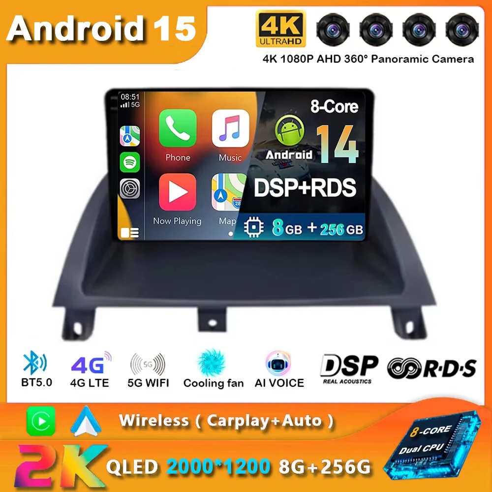 

Android 15 For MG 3 MG3 2011 2012 2013 2014 2015 2016 2017 - 2021 CarPlay Car Multimedia Radio GPS Stereo Screen Video Player