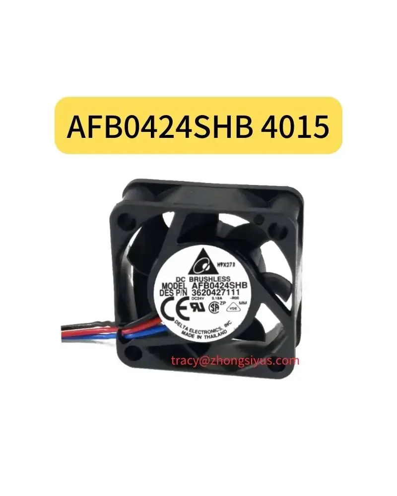 

New AFB0424SHB 4015 24V 0.18A 4CM/cm Double ball inverter fan