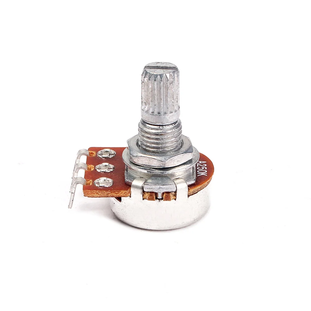 Guitar Volume Potentiometer Audio Potentiometers A250K Shaft Acoustic Number Amp