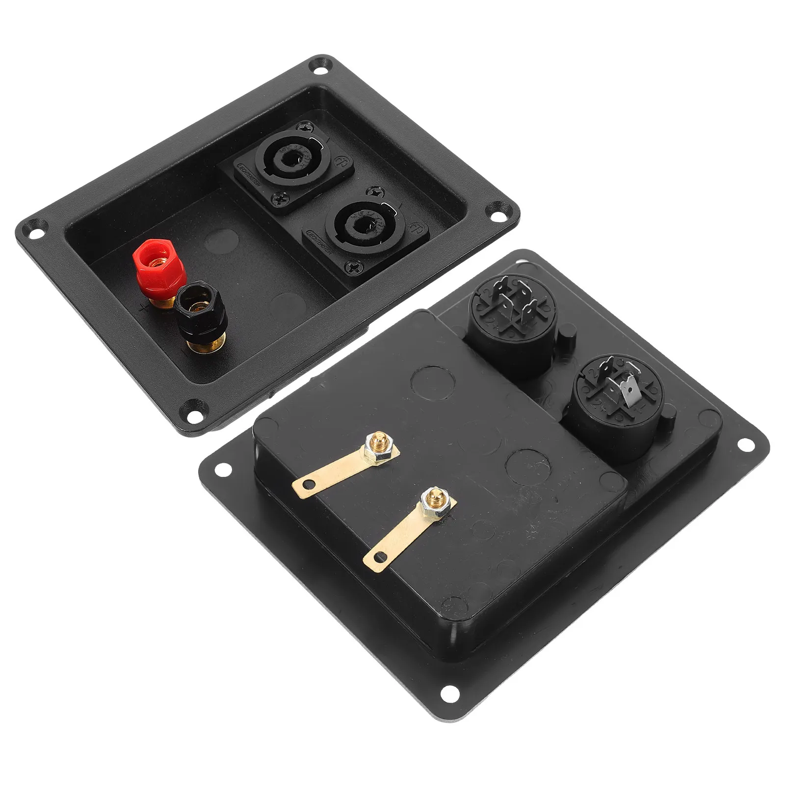 2Pcs Professional Speaker Terminal Cup for Stage Audio Connectors Speaker Box Terminal Ideal DIY Subwoofer Sub Box Terminals