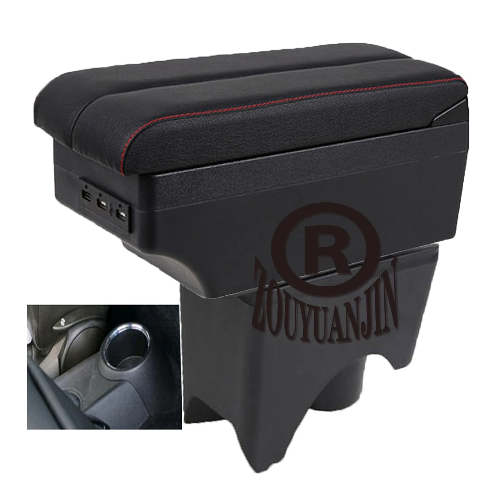 

For BMW Mini Countryman Clubman Coupe Cooper Armrest Box Elbow Rest Center Console Storage with Phone Charging USB Interface