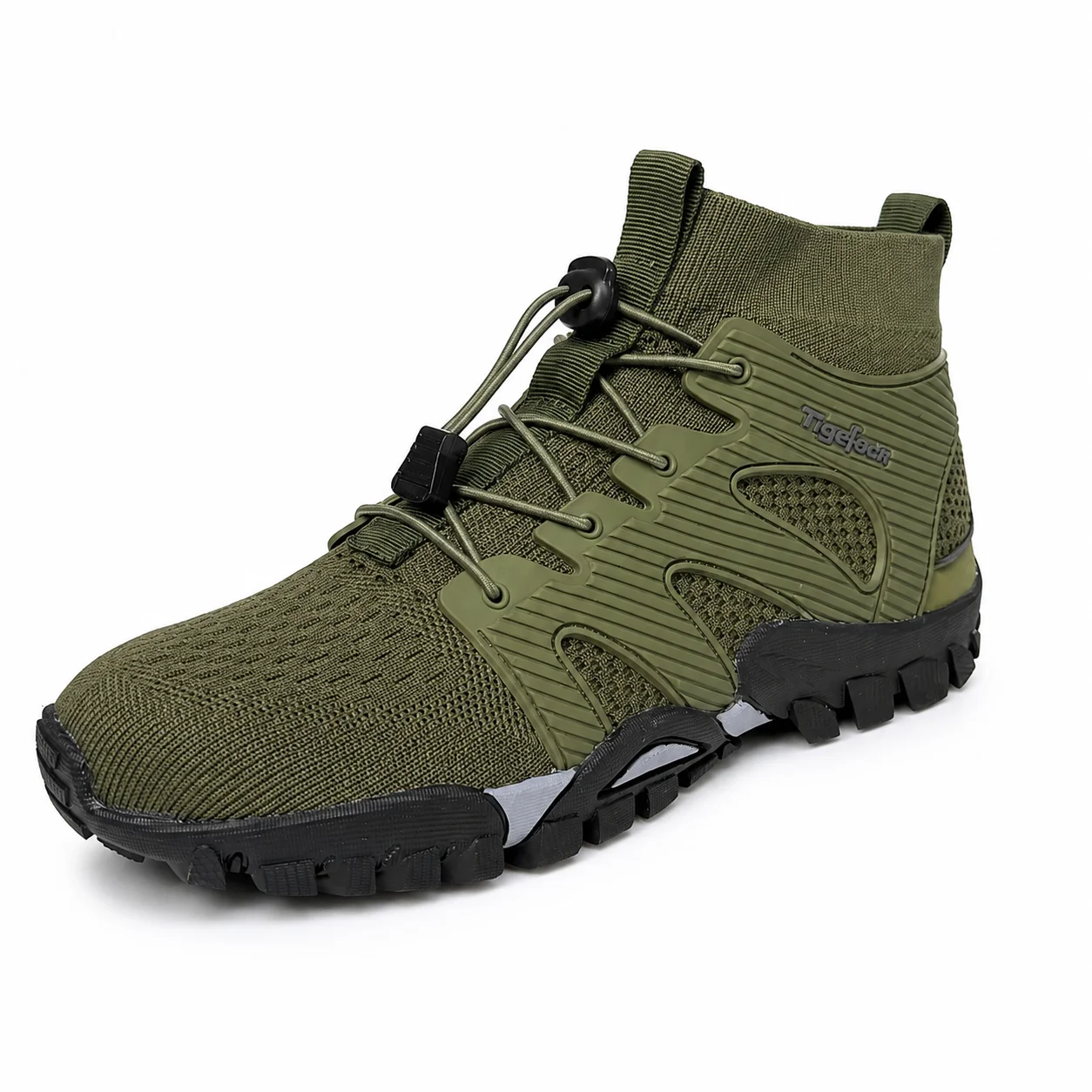 New High-Top Barefoot Upstream Water Shoes Men Women Outdoor Climbing Footwear High Elastic Breathable Hiking Unisex Sneakers