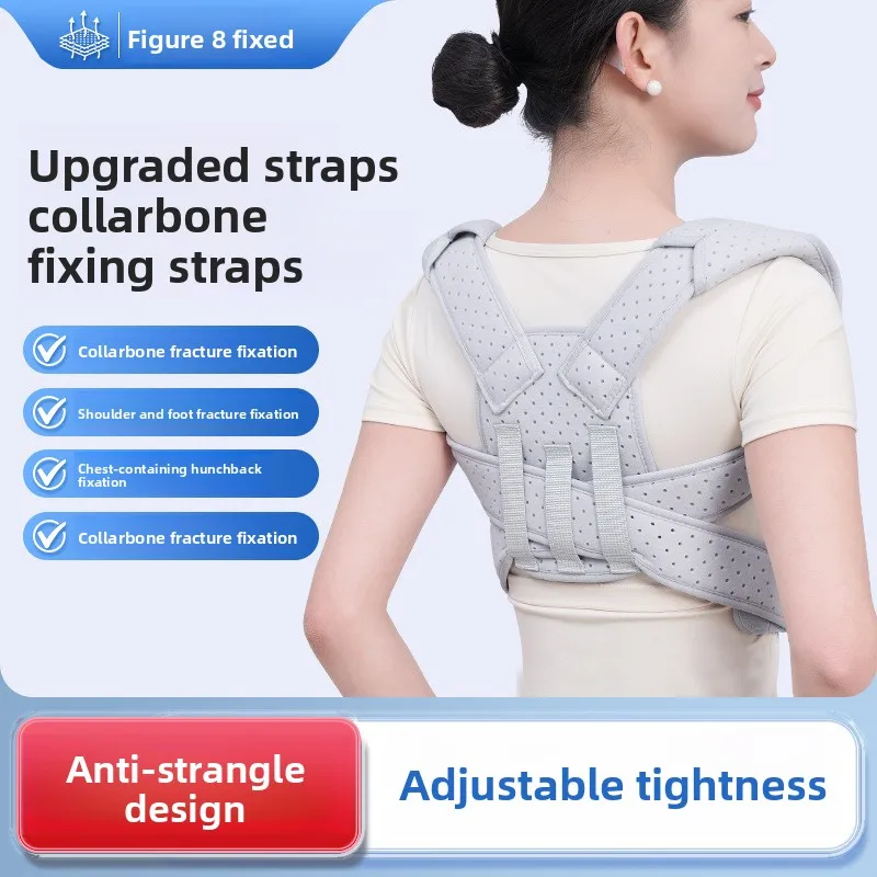 

Medical Posture Brace - Scoliosis & Hunchback Correction with Clavicle Support, Unisex Design