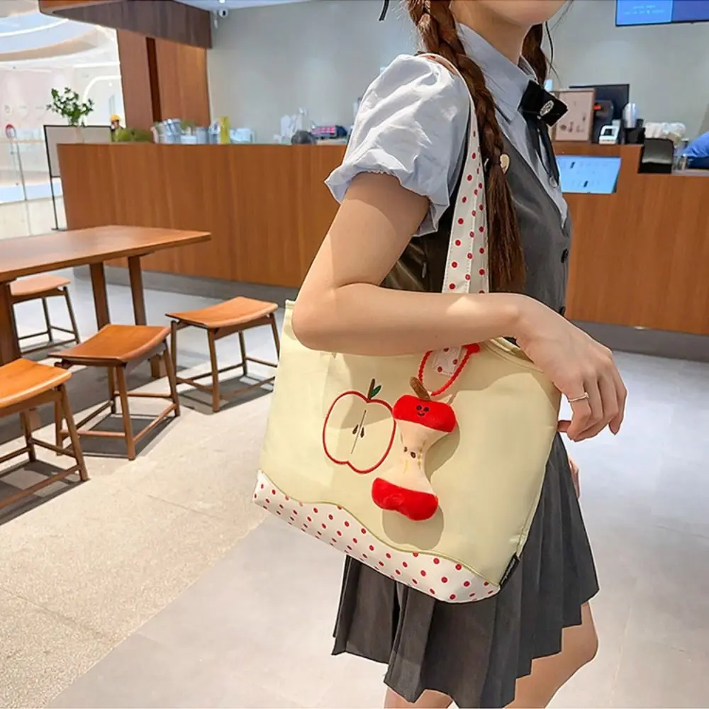 

Водонепроницаемая сумка для сообщений, сумка на плечо с фруктами, однотонная повседневная забавная сумка в стиле Харадзюку, нейлоновая большая сумка в корейском стиле, мужская