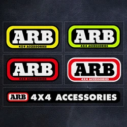 ARB 4X4 Accessories Warning Sticker Off-Road Reflective Decals Decor Differential Lock Bumper Car Window Body Motorcycle Scooter