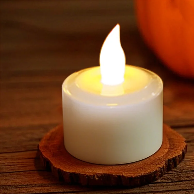 

A88E-Беспламенные свечи с таймером дистанционного управления и зарядной базой-USB-перезаряжаемая батарея, светодиодные чайные свечи (6 шт.)