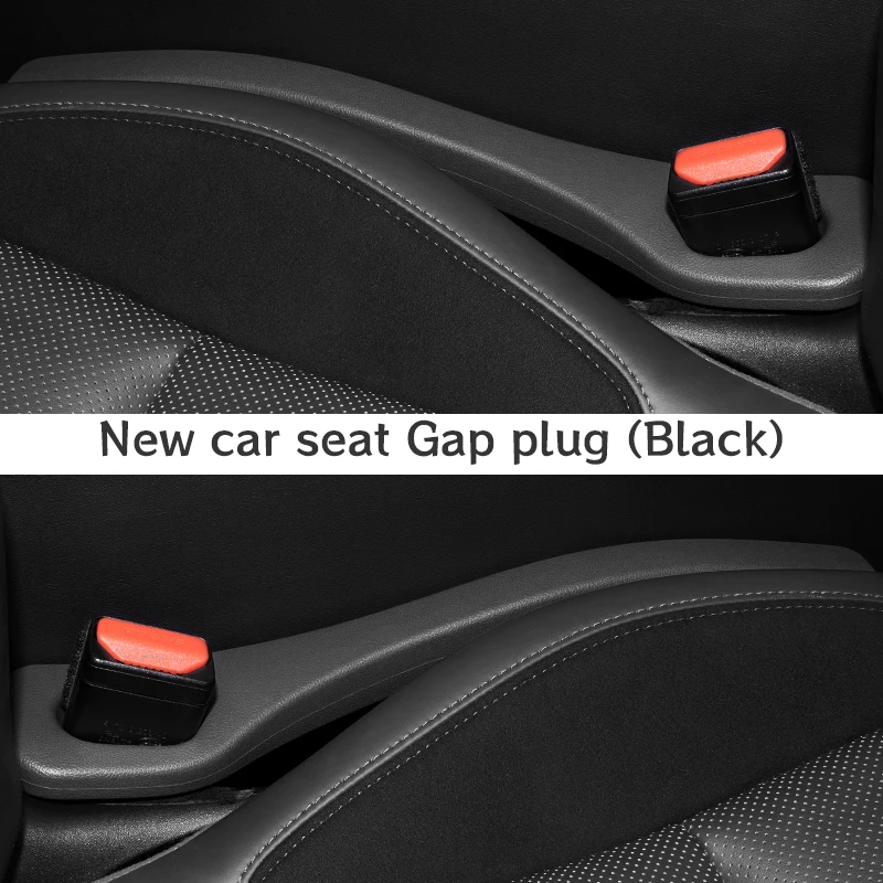 1 Pair Universal Car Seat Gap Plug Strip Side Seam Car Gap Filler Leak Proof Seat Gap Storage Organizer Interior Decoration