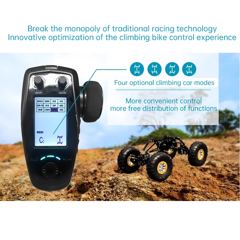 FlySky FS-GT5 FS GT5 2.4G 6CH RC Radio Transmitter with FS-BS6 Receiver for Vehicles Crawler Car Boats Tank Toy Racing