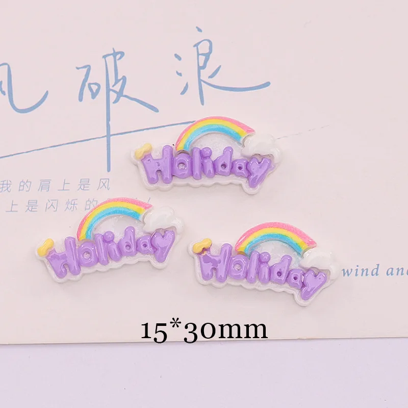 20pcs Resin Cute Summer Holiday Series Flatback Cabochons Applique DIY Scrapbook Christmas Craft Kawaii Duckling Slime Charm