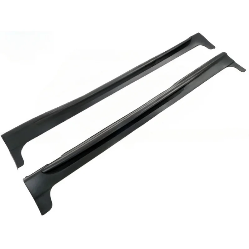 MU Style PP Material Side Skirts Side Extension Body Kit Car Exterior Upgrade Parts Jazz Fit 2009-2013