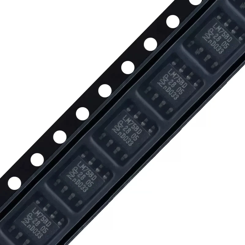 5pcs Genuine LM75BD,118 SOIC-8 Digital Temperature Sensor and Thermal Watchdog Chip