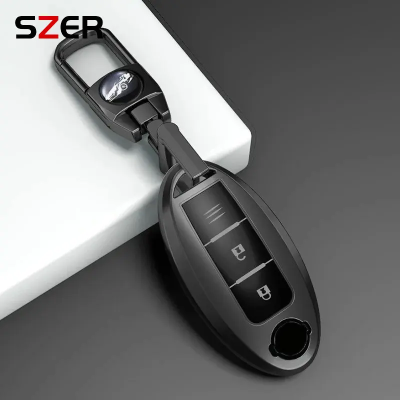 حافظة مفاتيح السيارة من البولي يوريثان لنيسان روج XTrail T32 T31 قاشقاي J11 J10 ركلات تيدا باثفندر مورانو جوك فيرسا نوت إنفينيتي