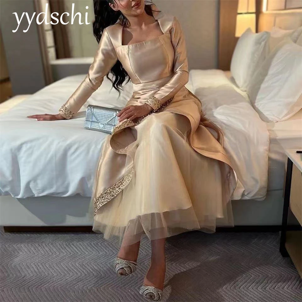 

Party Dresses Saudi Arabia Dubai Exquisite 2023 Prom Dresses فساتين طويلة for Women vestidos para mujer Formal Evening Gown