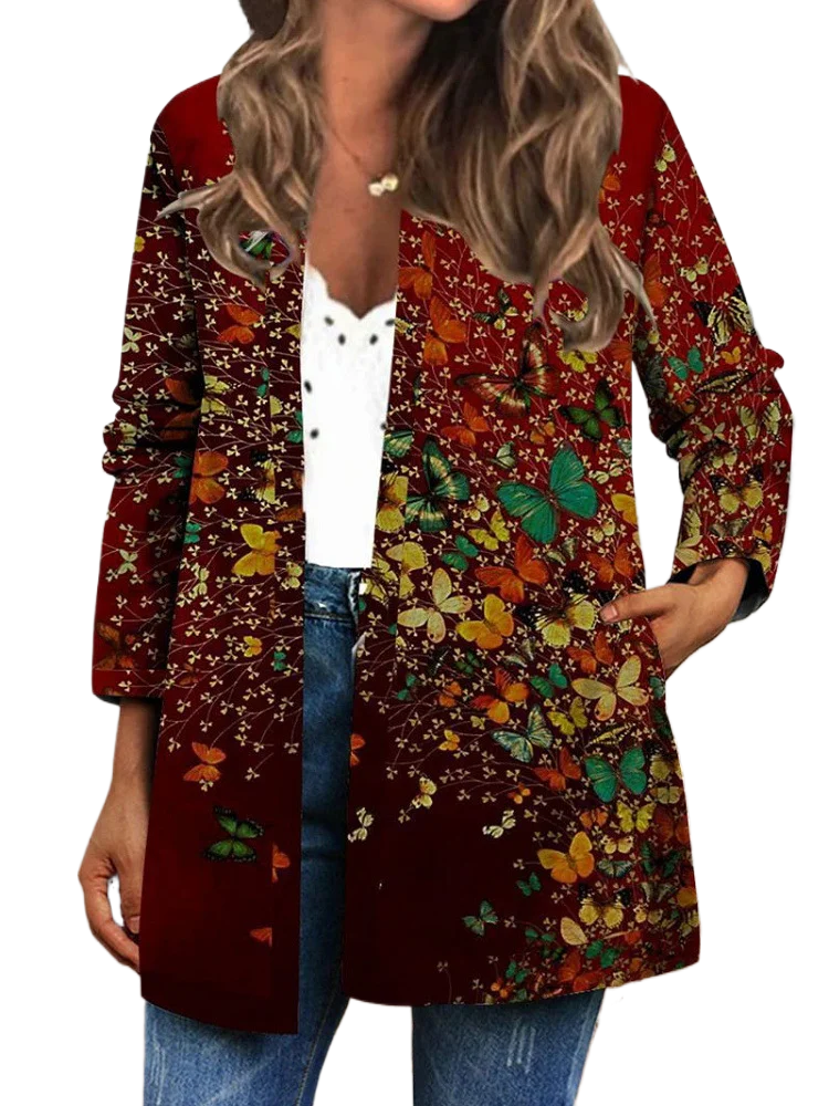 كارديجان نسائي بطبعة عرقية عتي - مراجعة Ethnic Boho Fashion وسعره