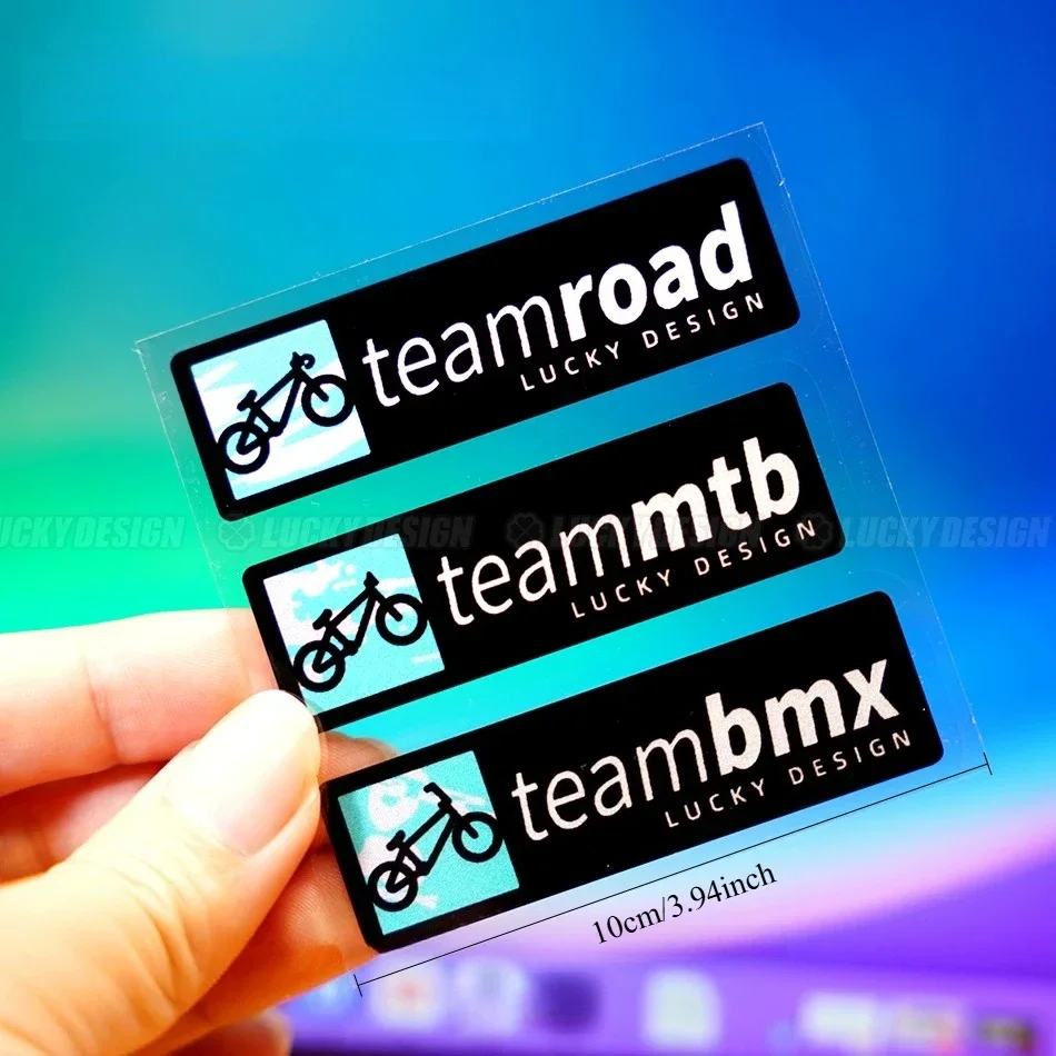 Bicycle Frame Stickers, BMX Top Tube Waterproof Reflective Vinyl Decals Scratch Cover Road Mountain Bike Decor