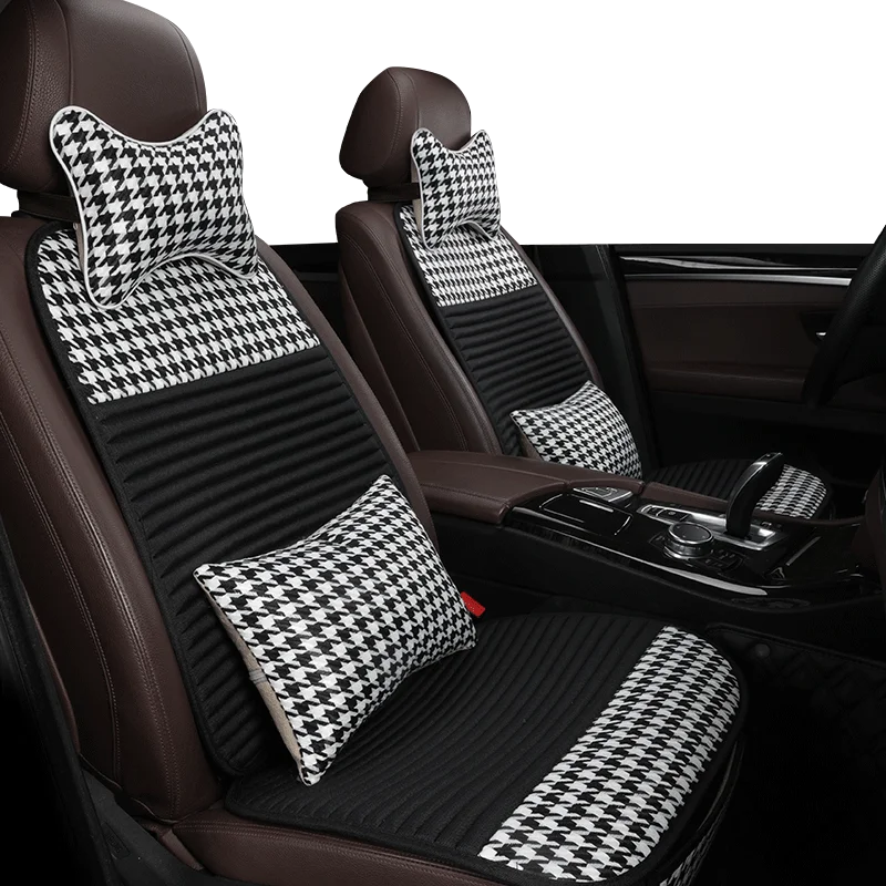 2024 Brand New General Car Seat Cushions,Four Seasons Non-Rollding Up Pads,Not Easy to Moves Cushions,Fit More than 95% Cars