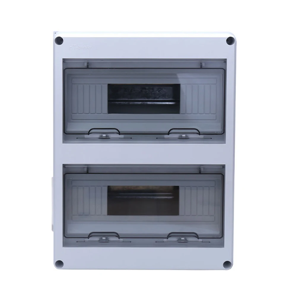24 Circuits Waterproof Distribution Box Waterproof Box 24 Circuits Box Distribution Box High-quality ABS Material Home Use