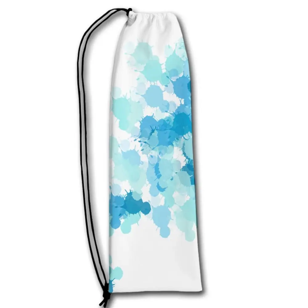 Multicolor Badminton Rackets Bag Gradient Polyester Protective Sleeve Large Capacity Resistant To Dirt Racquet Pouch Cover