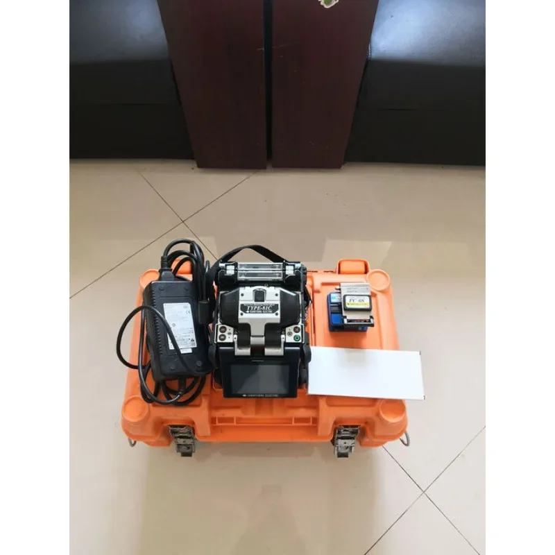 81C fiber fusion splicer 2 hand imported six-motor trunk line fiber melting machine