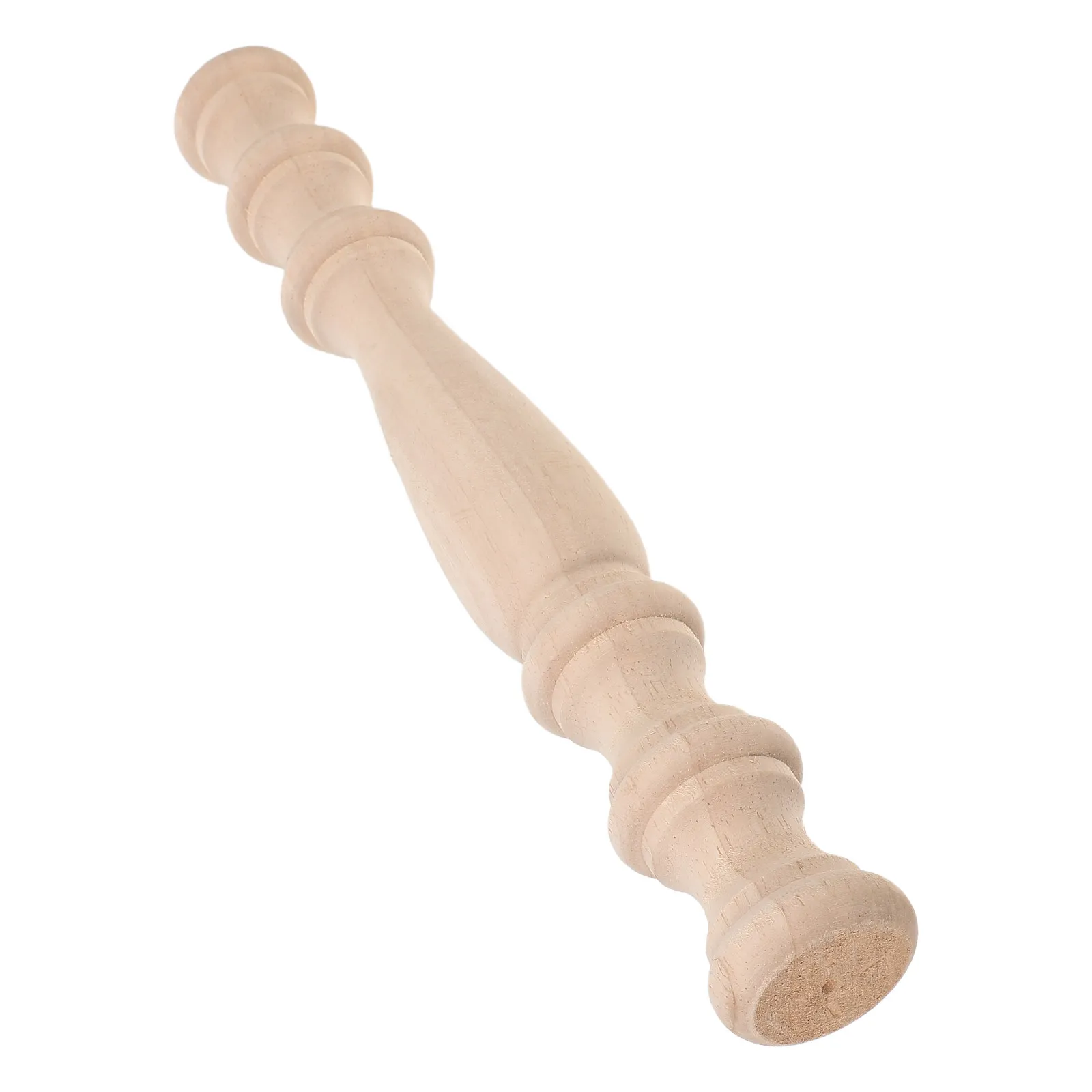 16 Unfinished Wood Stair Baluster Posts European Style Carved Hardwood Spindles for Home Improvement Deck Railing