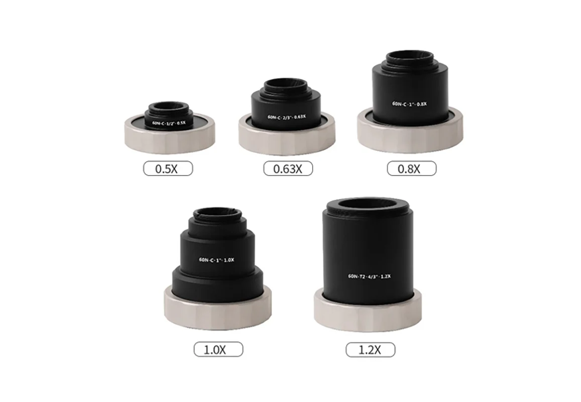 

0.5X 0.63X 0.8X 1X 1.2X C Mount TV Camera Adapter for Zeiss Axio Microscope