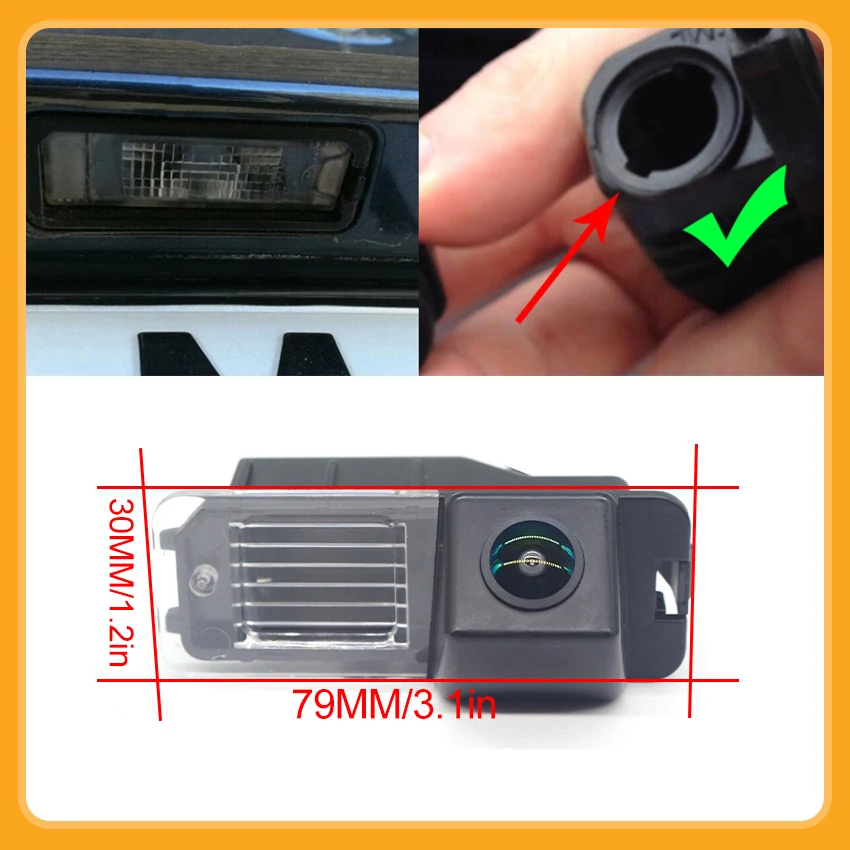 CCD HD Car Rear View Reverse Camera For Volkswagen Scirocco CC Golf6 2010~2012 Polo 6R Magotan 2011~2013 Beetle R-Line 2012~2014