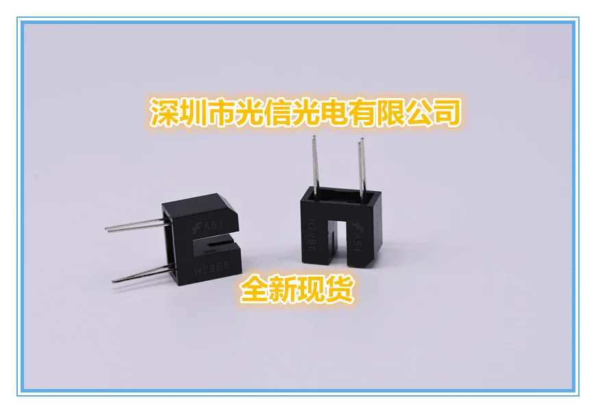 

10PCS H22B6 3mm Slotted Optical Switch Photointerrupter DIP-4 IR Sensor