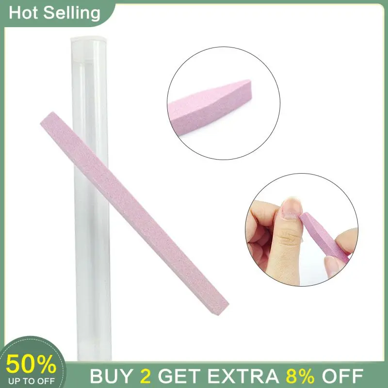 Quartz Stone Buffer Block Precise Nail Shaping Nail File Trendy Highly Sought-after Manicure Tools V-shaped Durable Nail Art