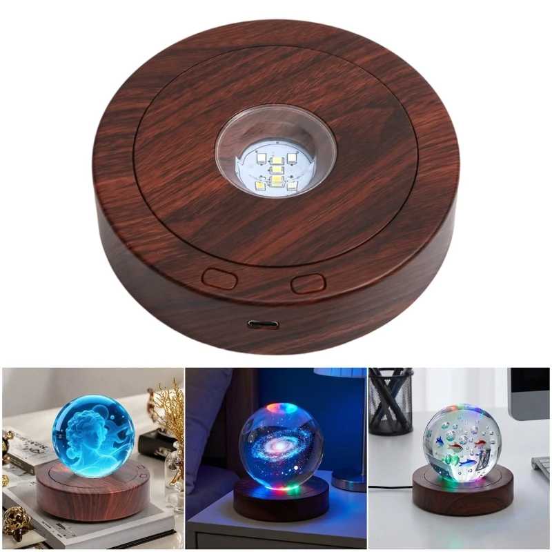T4MD Adjustable Lighting Stand for Jewelry Presentation USB Powered Stable Base With Energy Efficient LED Bulbs