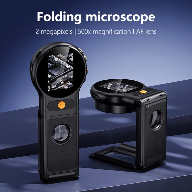 New Portable Optical Microscope Testing Jewelry Calligraphy and Painting Maintenance Mini Primary and Secondary