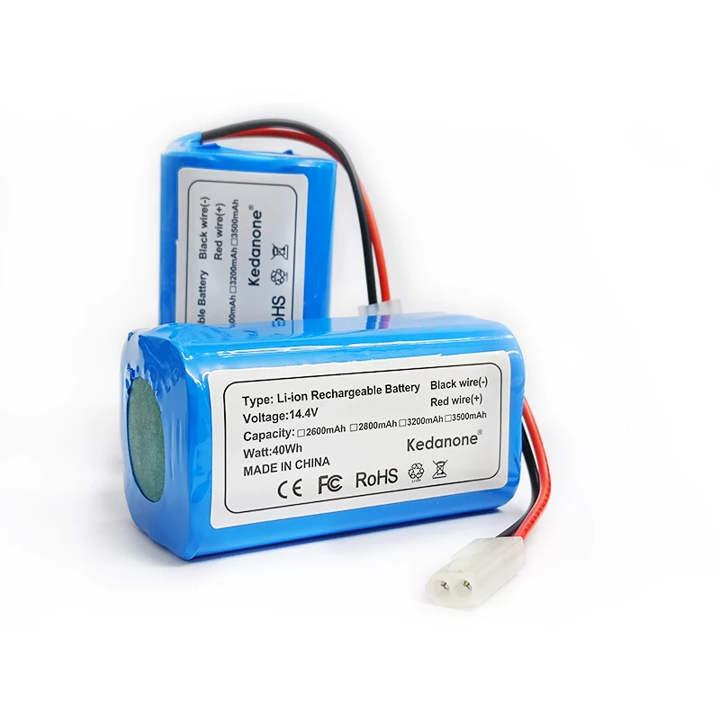 ใหม่14.4V 3500MAh แบตเตอรี่ลิเธียมเครื่องดูดฝุ่นหุ่นยนต์ Xiaomi Mi ต้อง MJSTG1เครื่องดูดฝุ่นหุ่นยนต์18650แบตเตอรี่แพ็ค