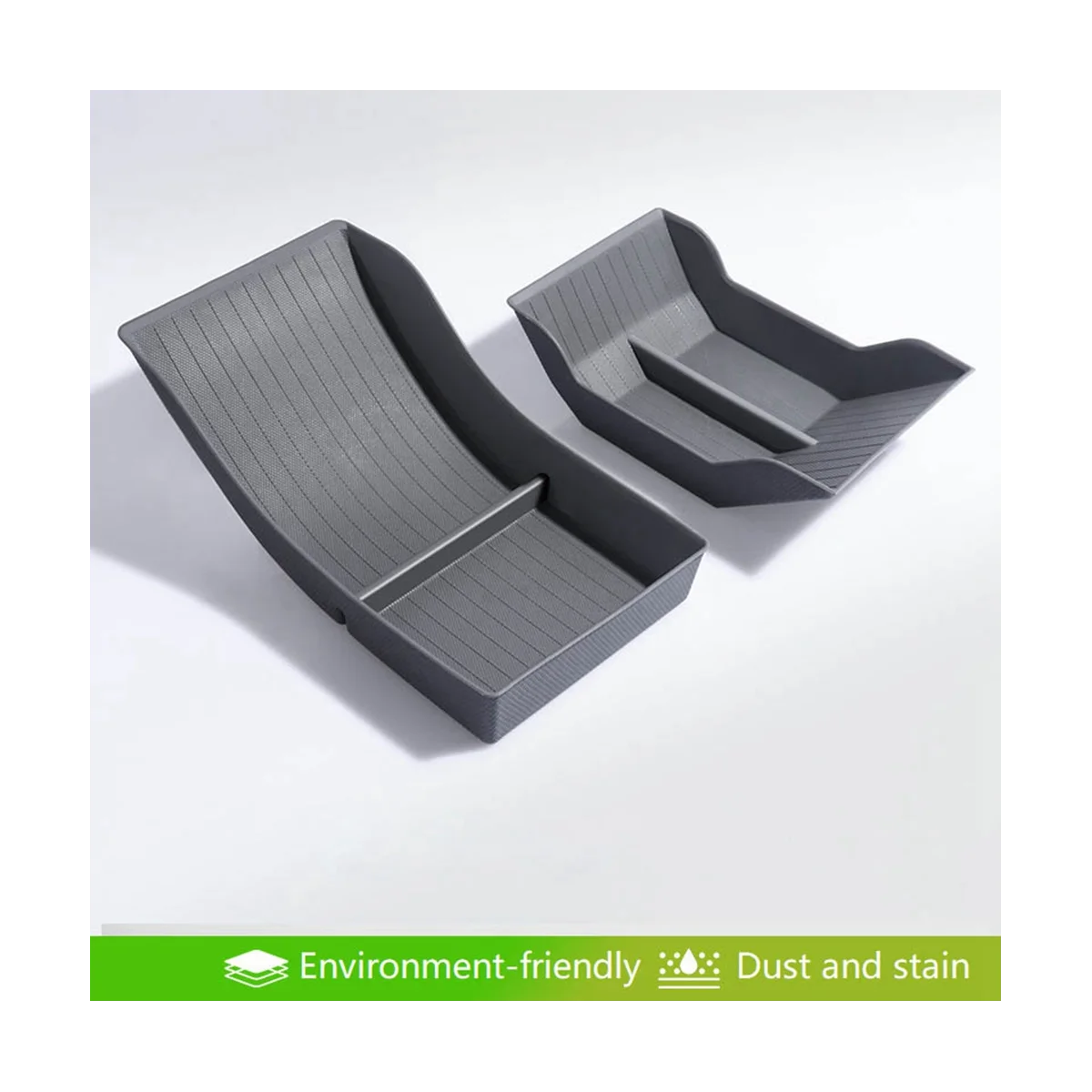 Suitable for Y Centre Storage Box Storage Armrest Box Conversion Interior Accessories Grey