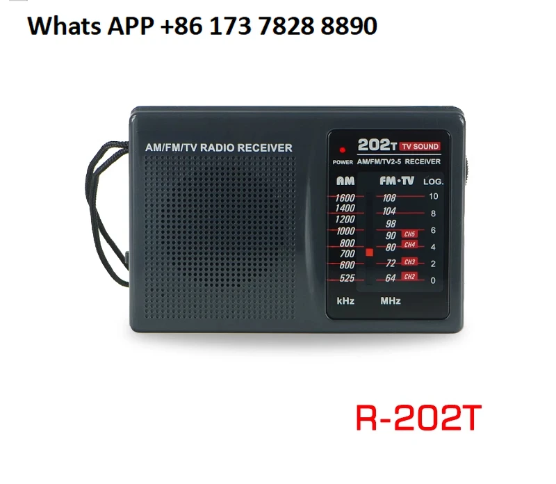 

R-202T Pocket FM/AM Radio