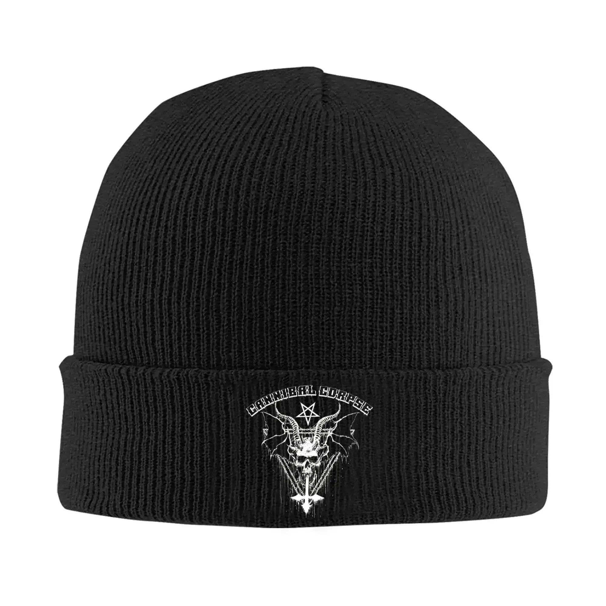 new Cannibal Corpse 54327852 Knit Hat Beanie Winter Hat Warm Unisex Hip-hop Caps Men Women Gift