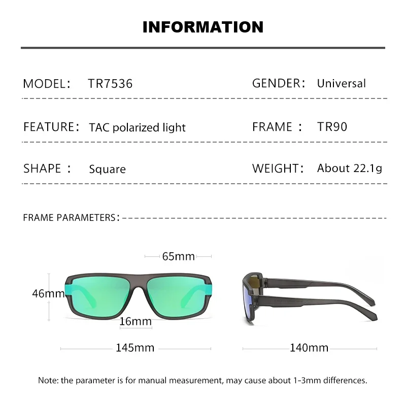 Fashionable retro men\'s and women\'s sunglasses colorful outdoor anti glare DSQBRAND designer luxury driver driving sunglasses