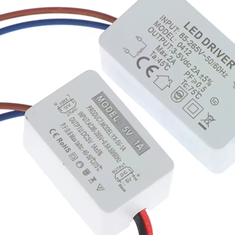 5W 10W LED Power Supply DC 5V Transformer Switch Small Driver Output Current 1A 2A Adapter For CCTV AC110V-220V Led Driver
