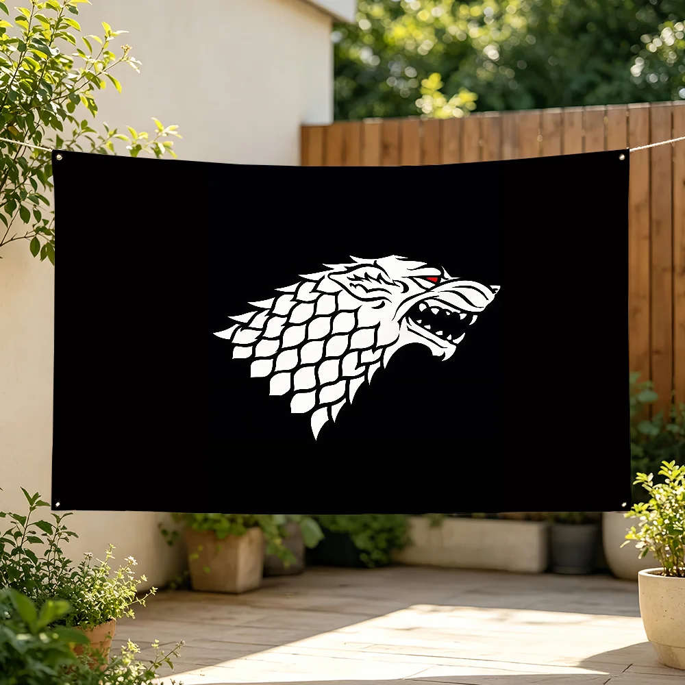 TV G-Game OF T-Thrones Flag For Sports Matches  Games Parade Rally Holiday Festival Backyard Balcony Club Bar Decor