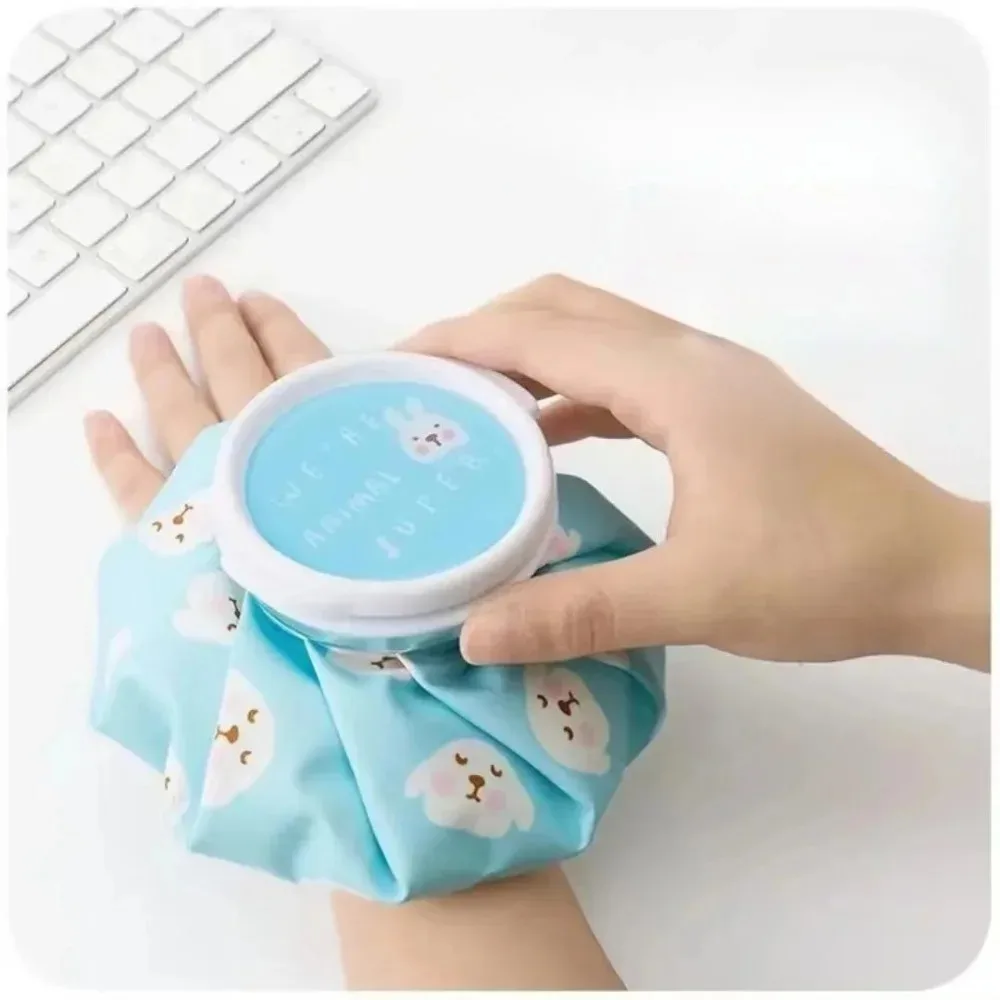 Cartoon Water Filling Cloth Ice Pack Reusable Cute Cold and Hot Therapy Packs Physiotherapy Exercise Physical Cooling Ice Pack
