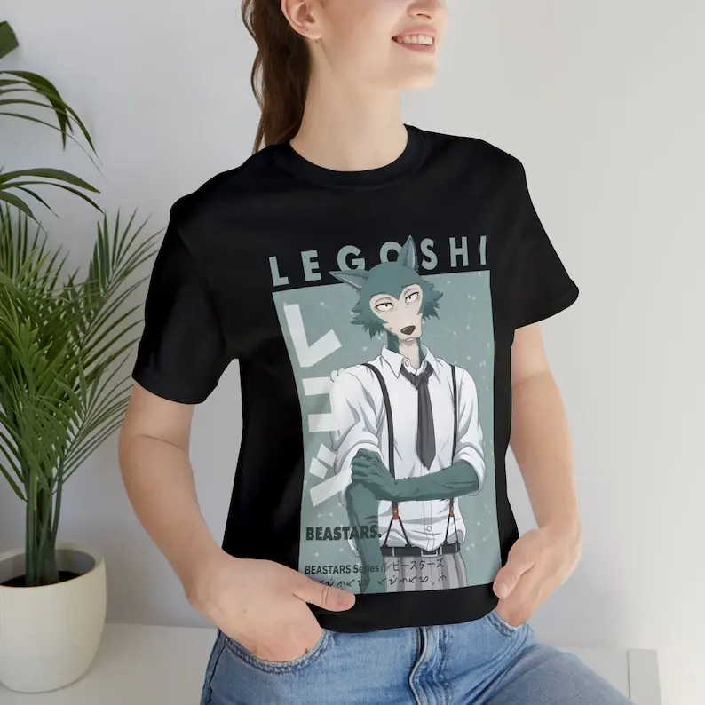 Legoshi Beastars Anime T-shirt Unisex, Anime Manga Shirt