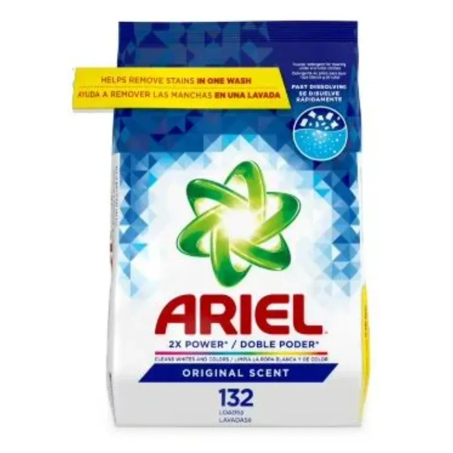 

Ariel Powder Laundry Detergent Original Scent 6.0 KG 132 Loads