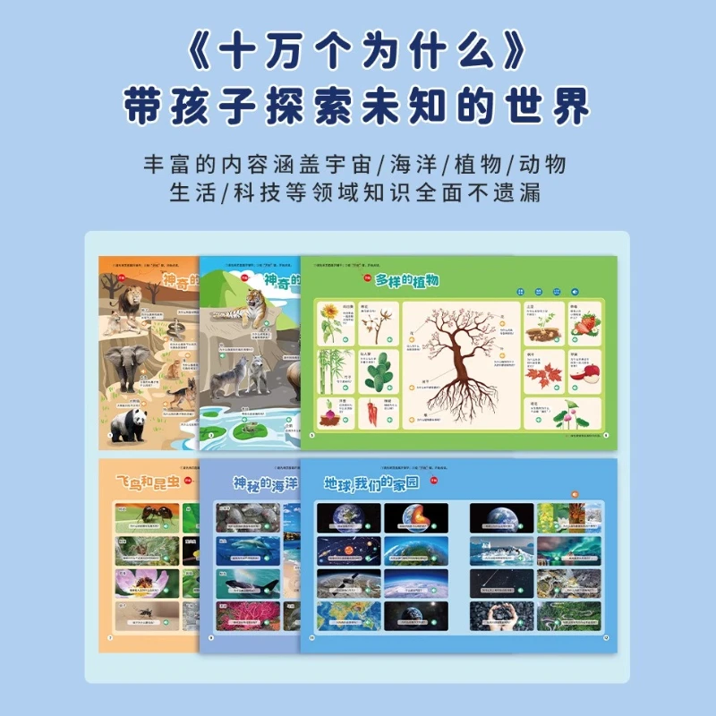 One Hundred Thousand Why Audiobooks, Children's Cognitive Encyclopedias, Parent-child Interaction