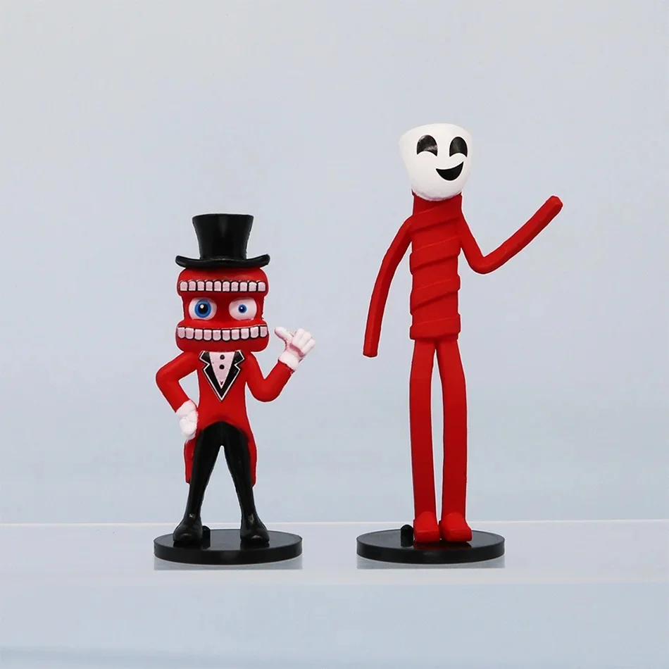 2026 8-teiliges Set Erstaunliche Zirkus-Digital-Anime-Figuren Ragatha/Jax/Pomni Actionfiguren Sammlerstück PVC-Modell Puppe Spielzeug Geburtstagsgeschenk – Detail 9